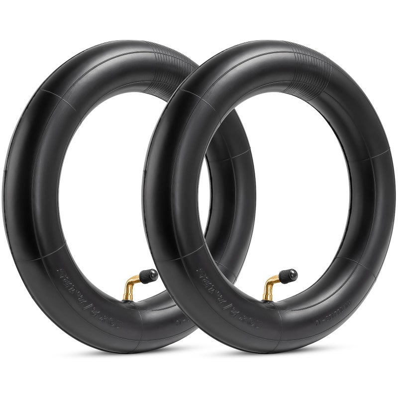 StaiBC Heavy-Duty 10X2 Scooter Tubes Thicker 40% 10x2.125 Inner Tube Compatible with 10x1.90 10x1.95 10 x 2.0 10 x 2.125 54-152 Most E-Bike Tire Tube Electric Scooter Tubes 2-Pack - Image 1